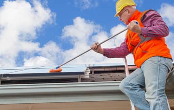 Earthcott Green soft wash roof cleaning